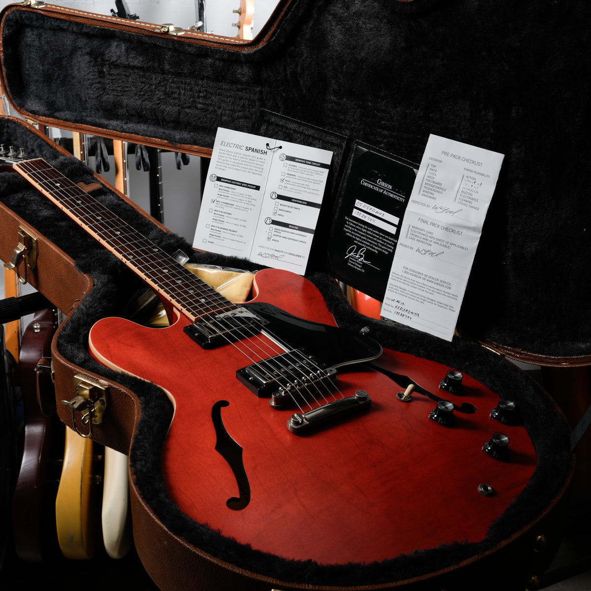 Gibson Memphis ES-335 Satin 2019 - Faded Cherry