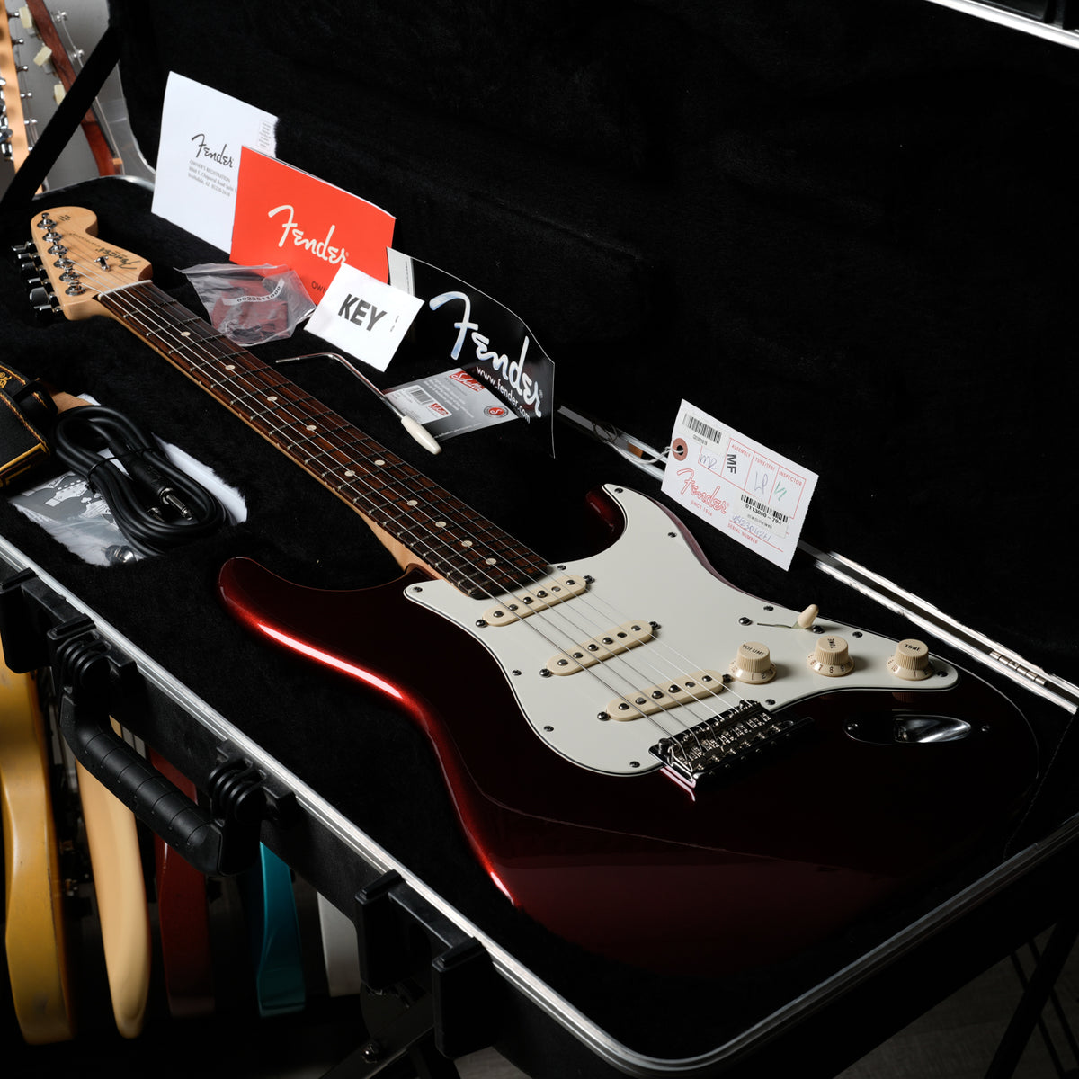 Fender American Standard Stratocaster with Rosewood Fretboard 2013 - Mystic Red