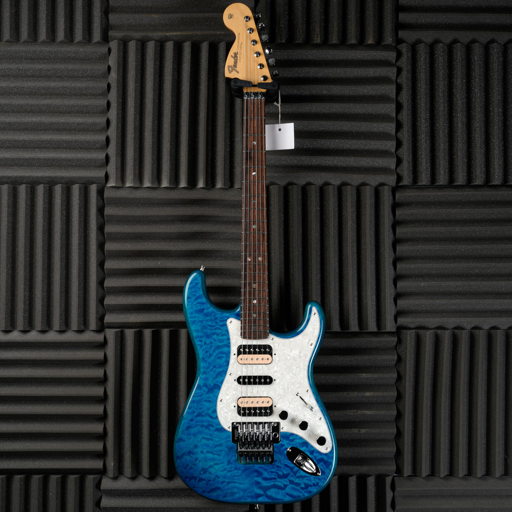 Fender MIJ Michiya Haruhata Signature Stratocaster 2025 - Caribbean Blue Trans