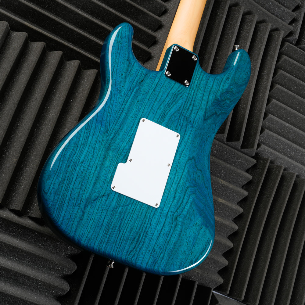 Fender MIJ Michiya Haruhata Signature Stratocaster 2025 - Caribbean Blue Trans
