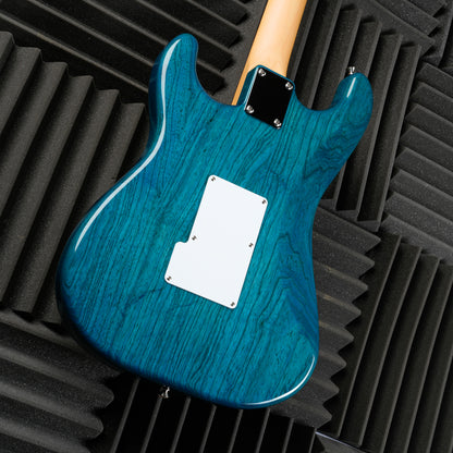 Fender MIJ Michiya Haruhata Signature Stratocaster 2025 - Caribbean Blue Trans
