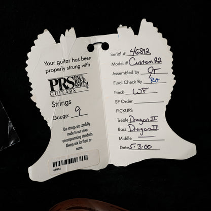 PRS Custom 22 Tremolo 2000 - Violin Amber Sunburst