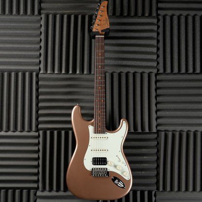 Suhr Classic S Antique Roasted HSS 2023 - Firemist Gold - Electric Guitar