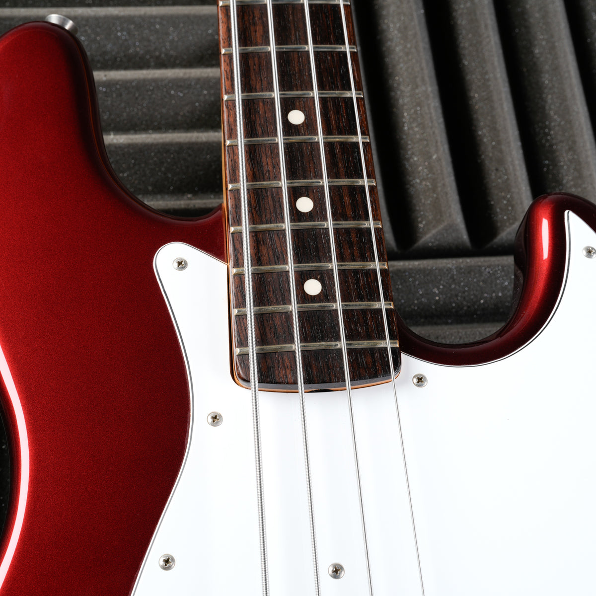 Fender JB62M Medium Scale (32") Jazz Bass Reissue MIJ - 2010 - Old Candy Apple Red