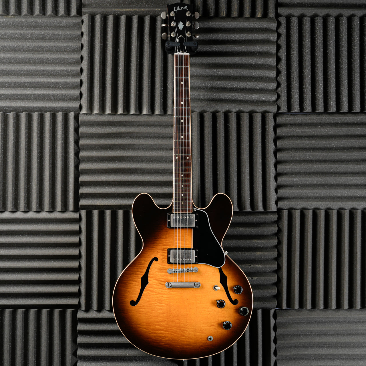 Gibson USA ES-335 Dot 1990 Yamano Order- Figured Vintage Sunburst full front