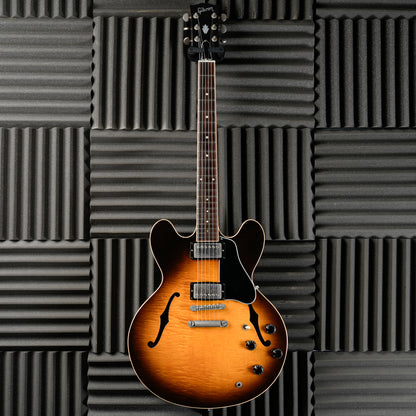 Gibson USA ES-335 Dot 1990 Yamano Order- Figured Vintage Sunburst full front