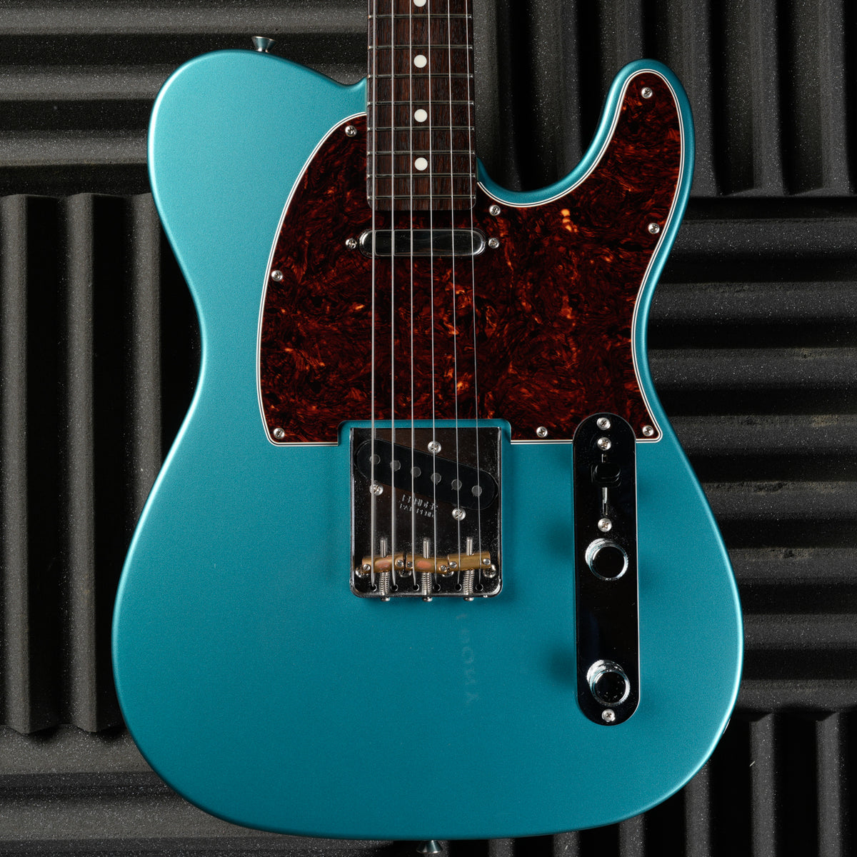 Fender FSR Collection Hybrid II Telecaster 2024 - Teal Green Metallic