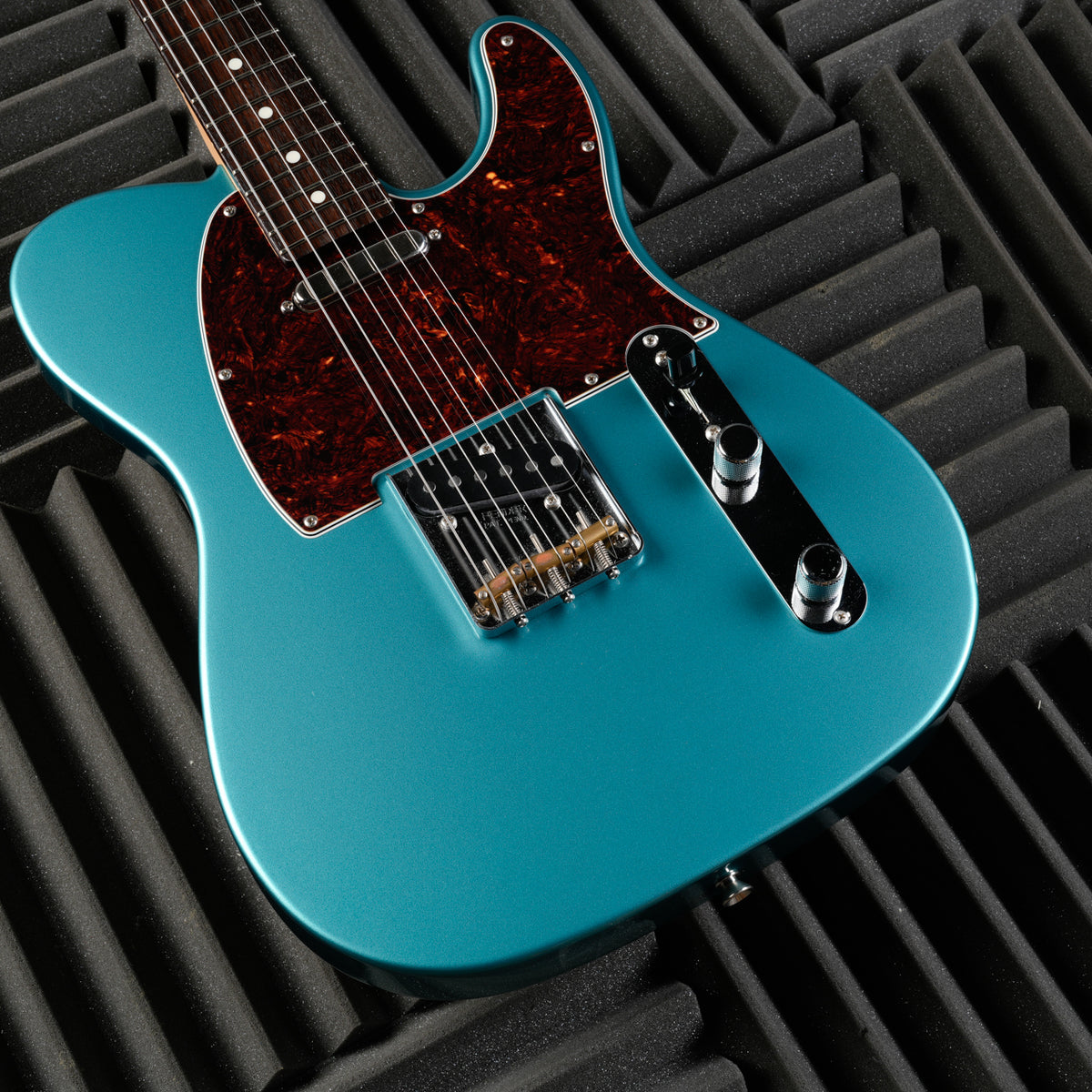 Fender FSR Collection Hybrid II Telecaster 2024 - Teal Green Metallic