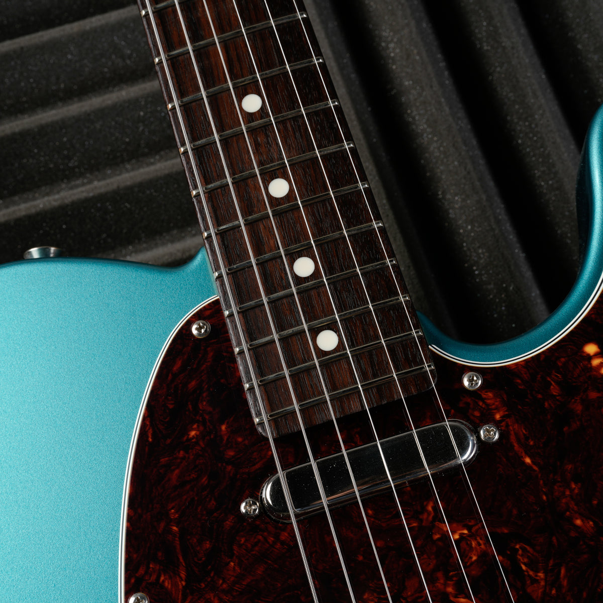 Fender FSR Collection Hybrid II Telecaster 2024 - Teal Green Metallic