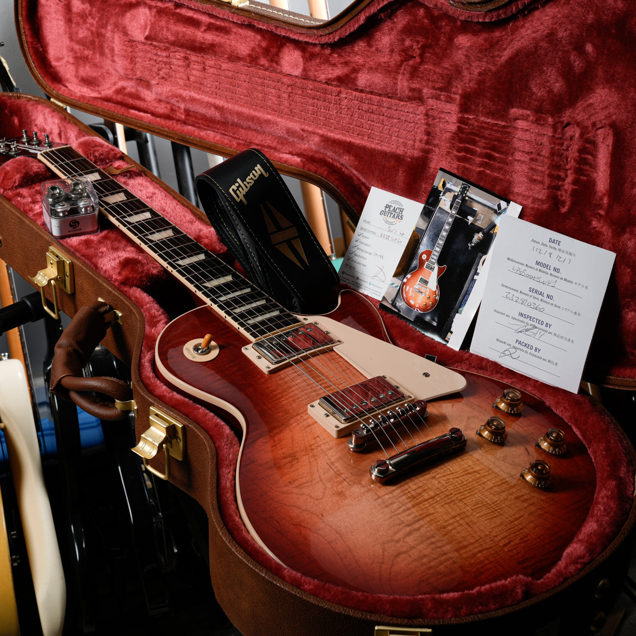 Gibson Les Paul Standard '50s 2021 - Heritage Cherry Sunburst case