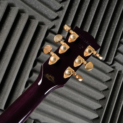 Gibson Custom Shop Limited Edition Les Paul Standard 1992 - Violet Blue Sunburst headstock 