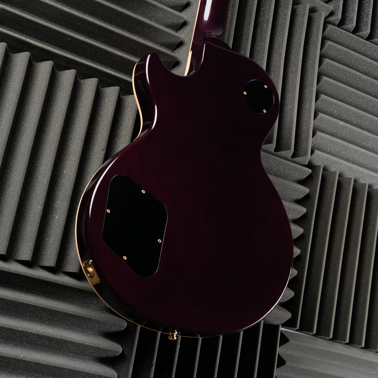 Gibson Custom Shop Limited Edition Les Paul Standard 1992 - Violet Blue Sunburst back closeup