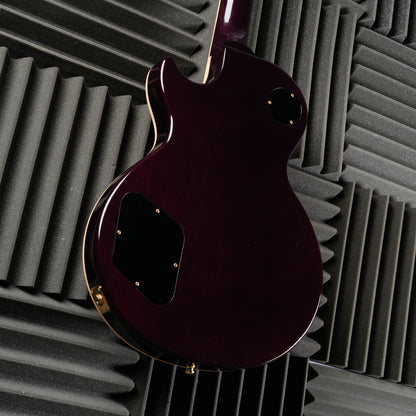 Gibson Custom Shop Limited Edition Les Paul Standard 1992 - Violet Blue Sunburst back closeup