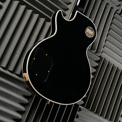 Gibson Custom Shop Peter Frampton 1954 Les Paul Custom 2014 - Ebony back closeup