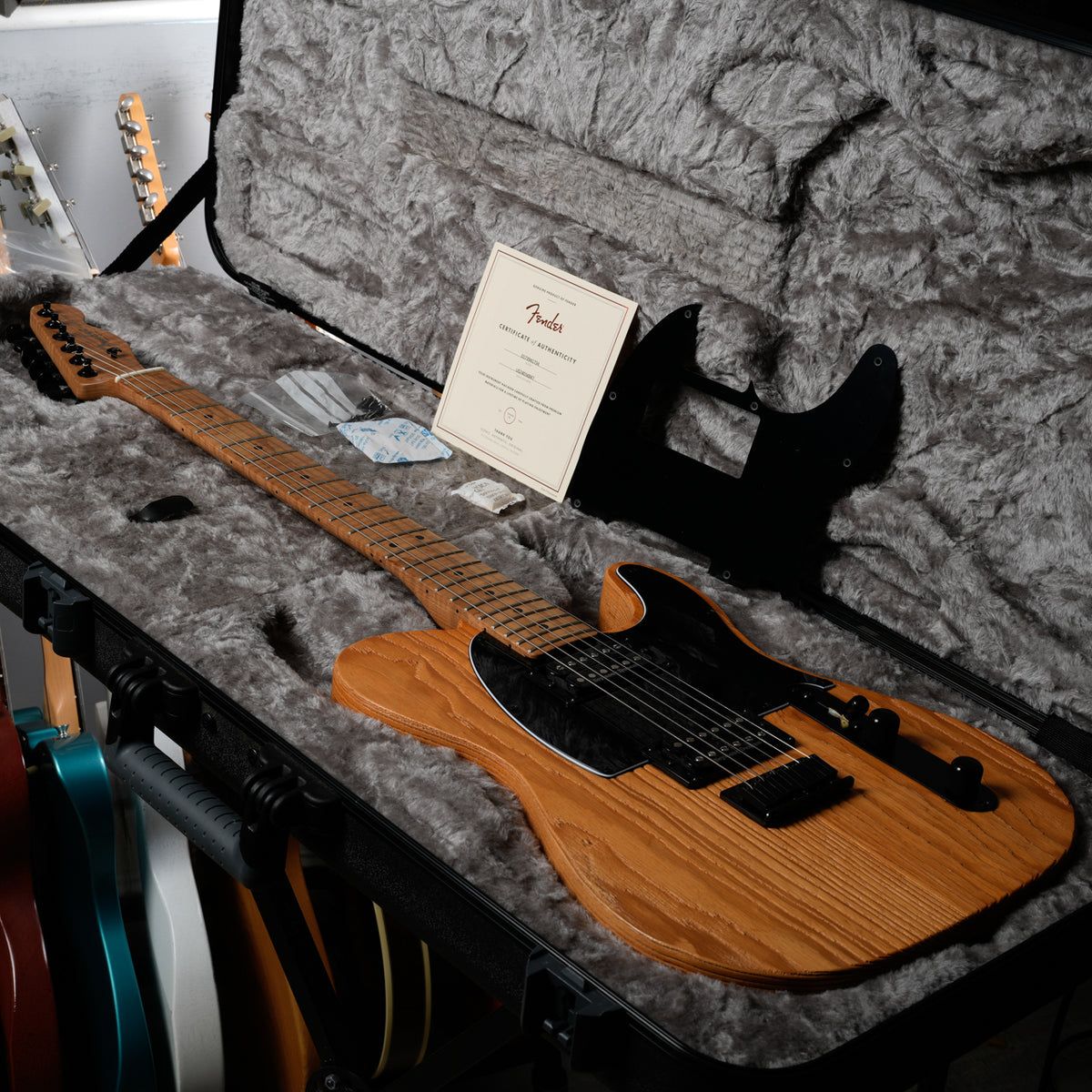 Fender American Professional II Sandblasted Telecaster HH 2025 - Aged Natural