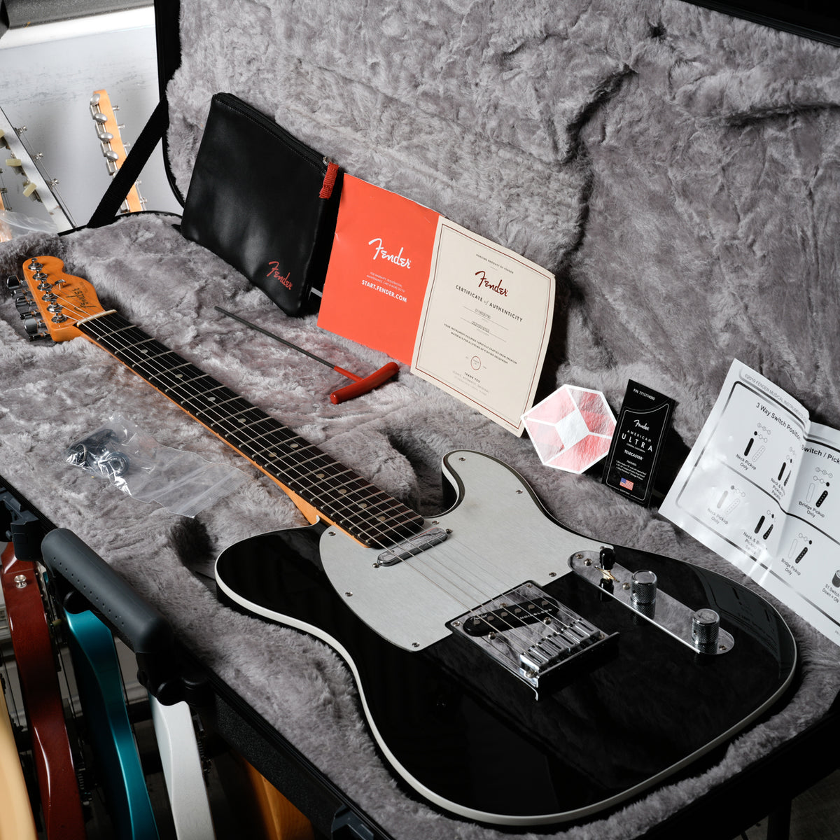 Fender American Ultra Telecaster with Rosewood Fretboard 2021 - Texas Tea