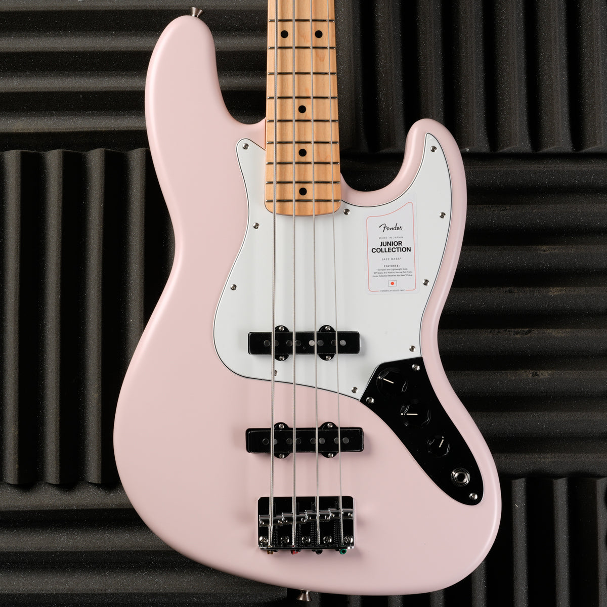 Fender MIJ Junior Collection Jazz Bass 2026 - Satin Shell Pink