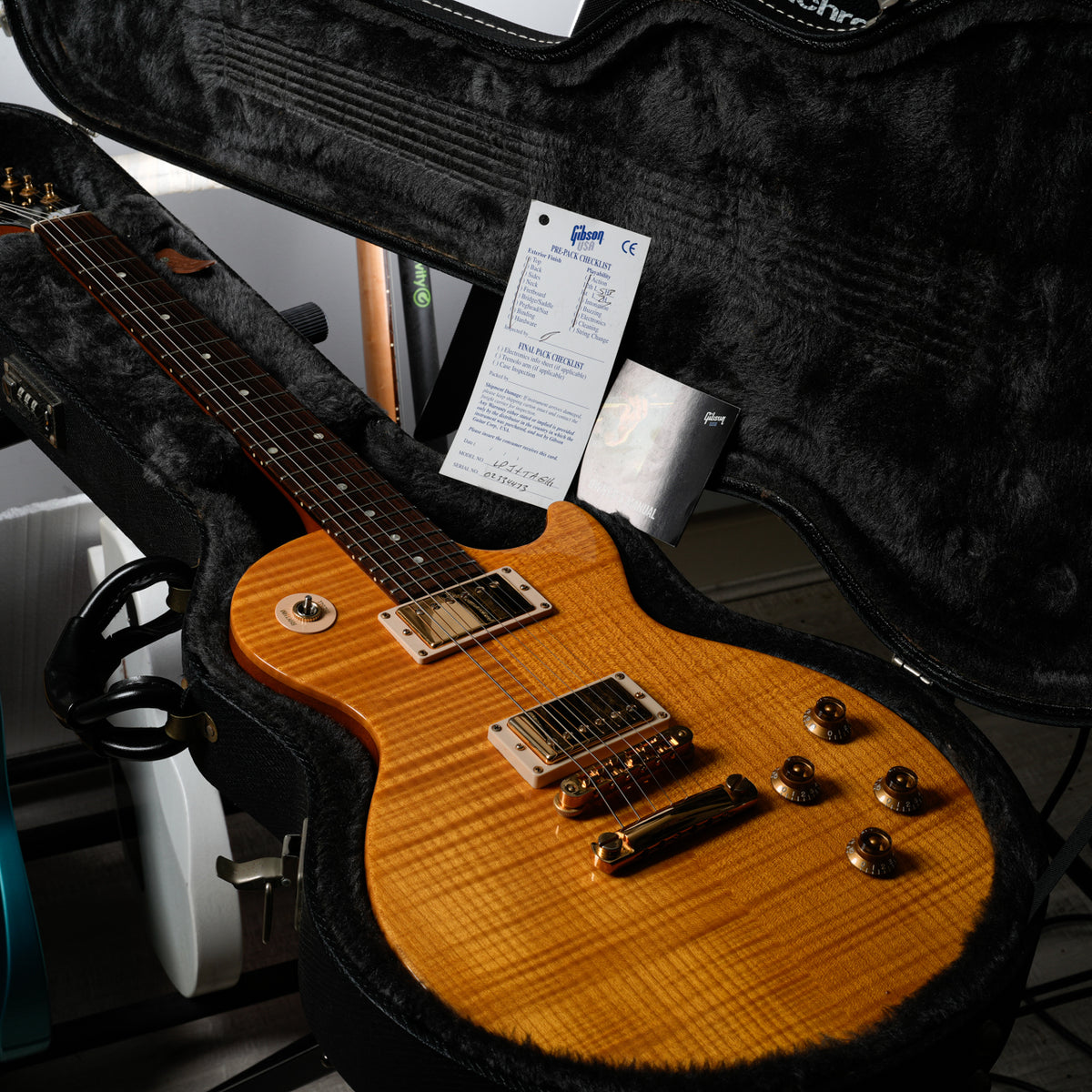 Gibson Les Paul Junior Special Plus with Humbuckers 2004 - Trans Amber