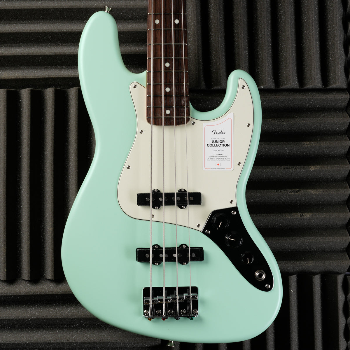 Fender MIJ Junior Collection Jazz Bass 2026 - Satin Surf Green
