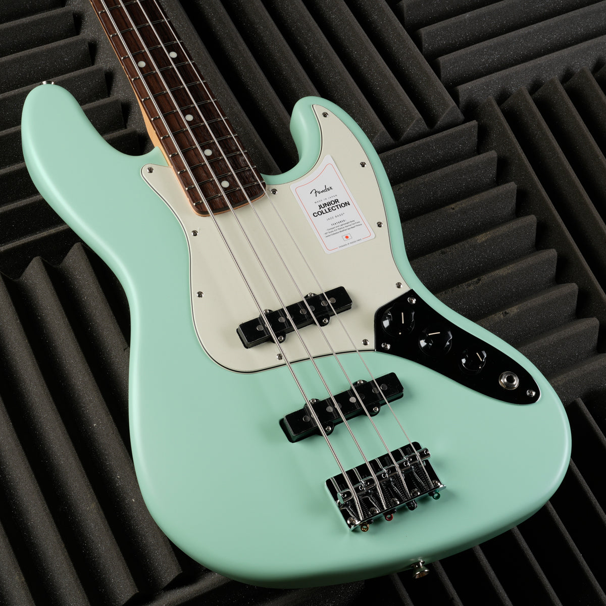 Fender MIJ Junior Collection Jazz Bass 2026 - Satin Surf Green