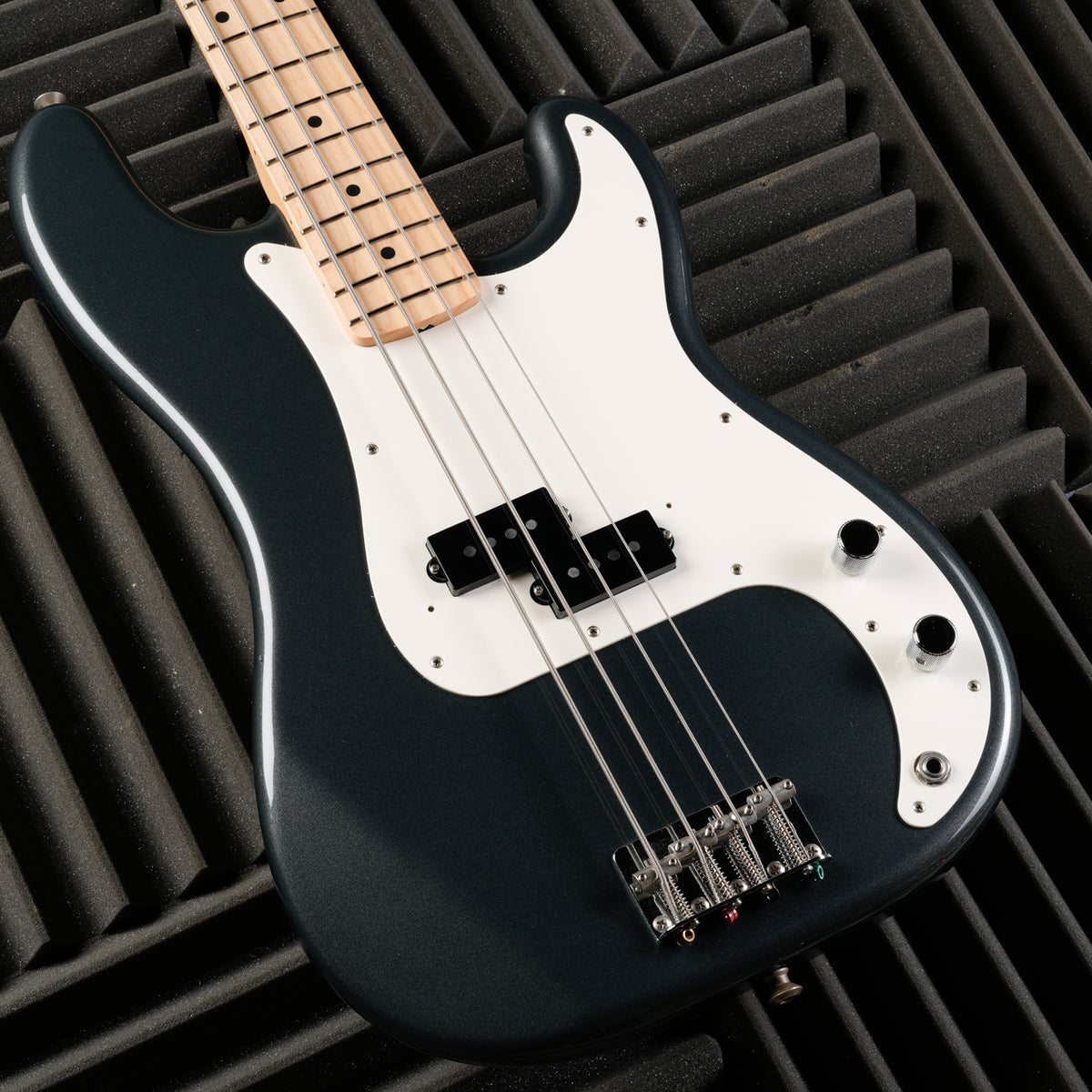 Fender MIJ Hybrid '50s Precision Bass 2020 - Charcoal Frost Metallic