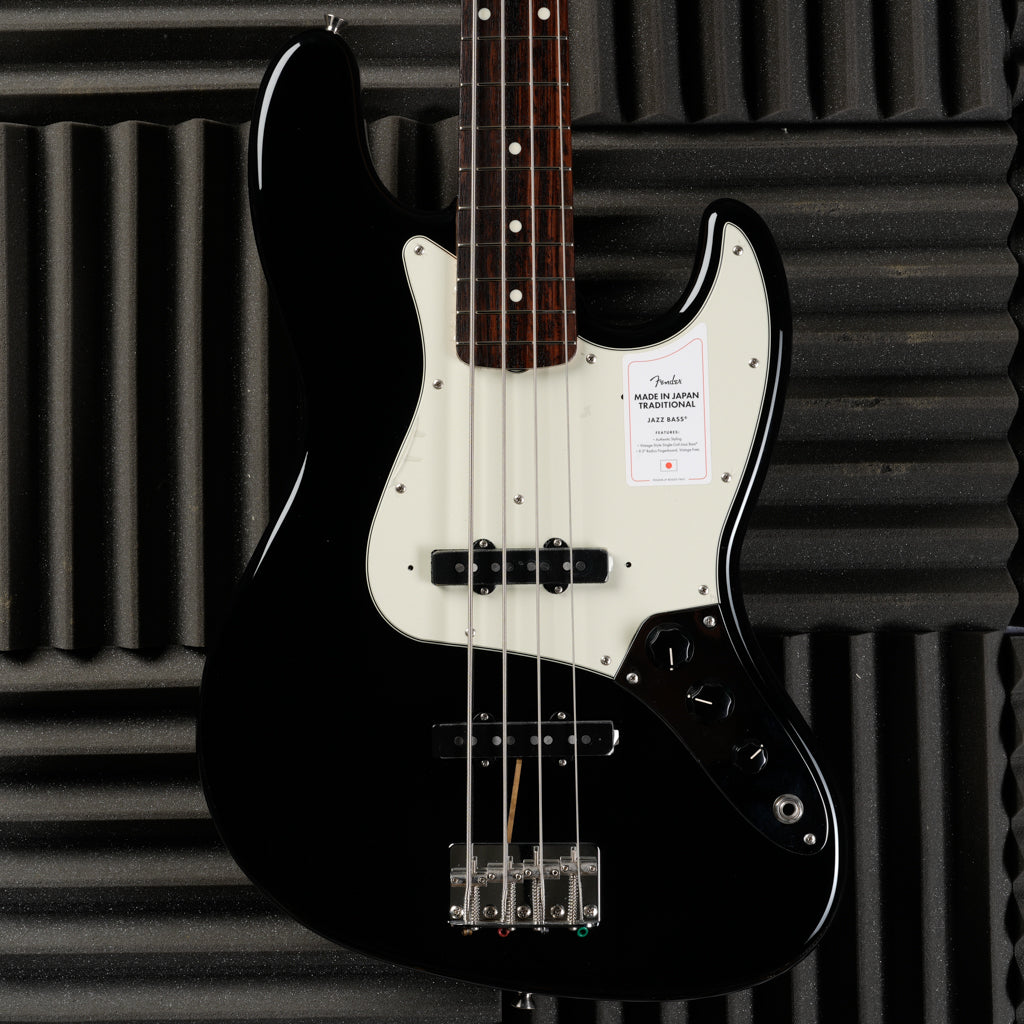 Fender MIJ Traditional '60s Jazz Bass 2024 - Black