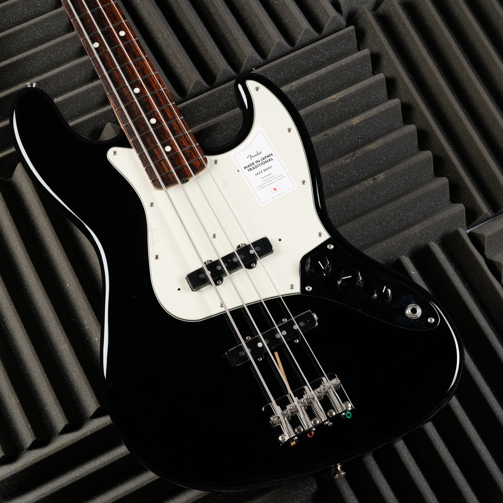 Fender MIJ Traditional '60s Jazz Bass 2024 - Black