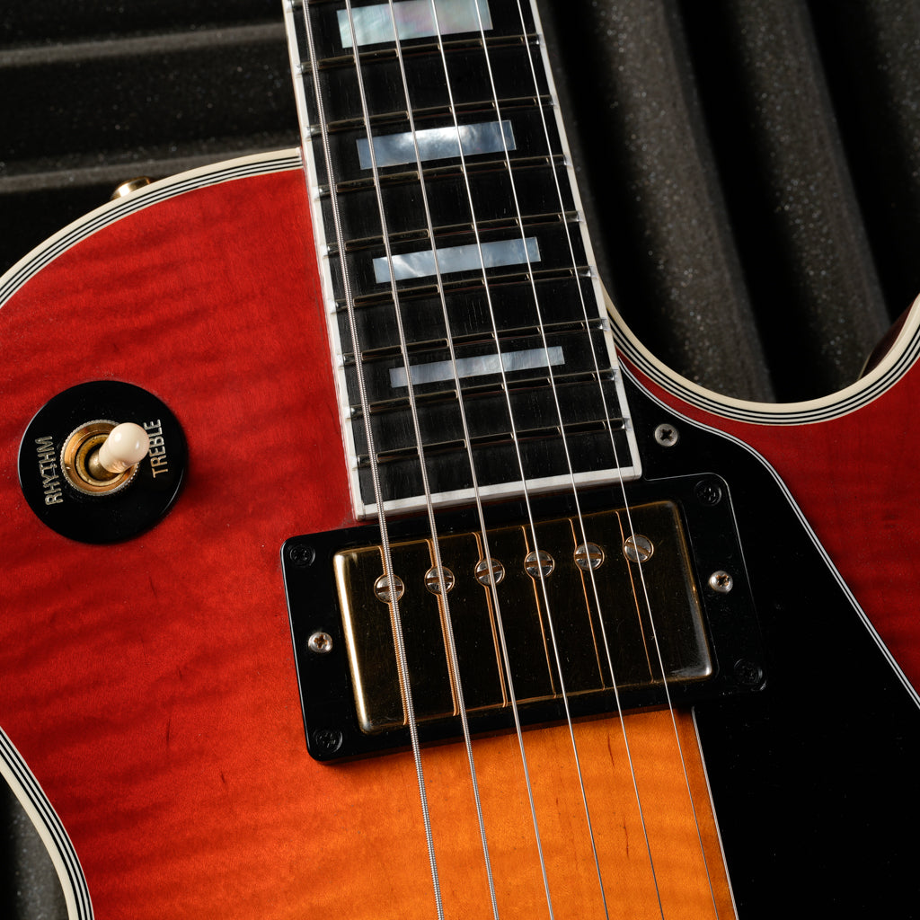 Gibson Les Paul Custom Plus 1994- Heritage Cherry Sunburst